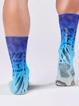 FLOKY S-MASH 3D BIOMEKANISKE STRØMPER – BALI BLÅ