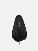 CORK PADEL BAT COVER I KUNSTLÆDER - SORT