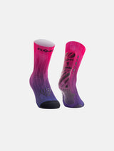 FLOKY S-MASH 3D BIOMEKANISKE STRØMPER – PINK NEBULA
