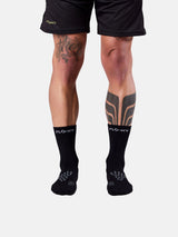 FLOKY S-MASH 3D BIOMEKANISKE STRØMPER – SORT