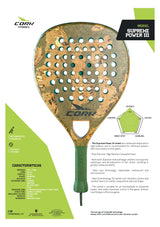 CORK PADEL - SUPREME POWER III (355-367g)