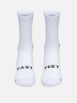 KISSPADEL GRIP STRØMPER - HVID (5 PAK)