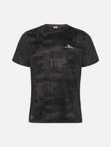 CORK PADEL PREMIUM TEE CAMO - SORT