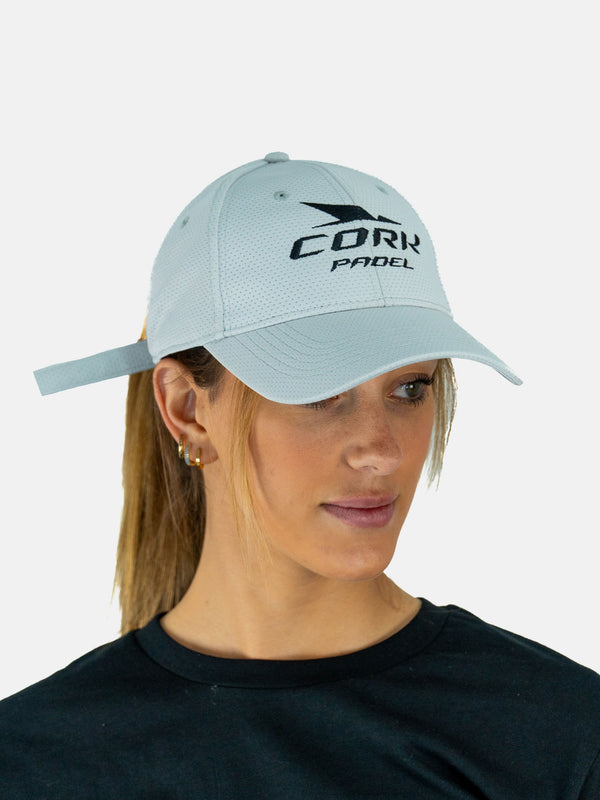 CORK PADEL KASKET LYSEGRÅ