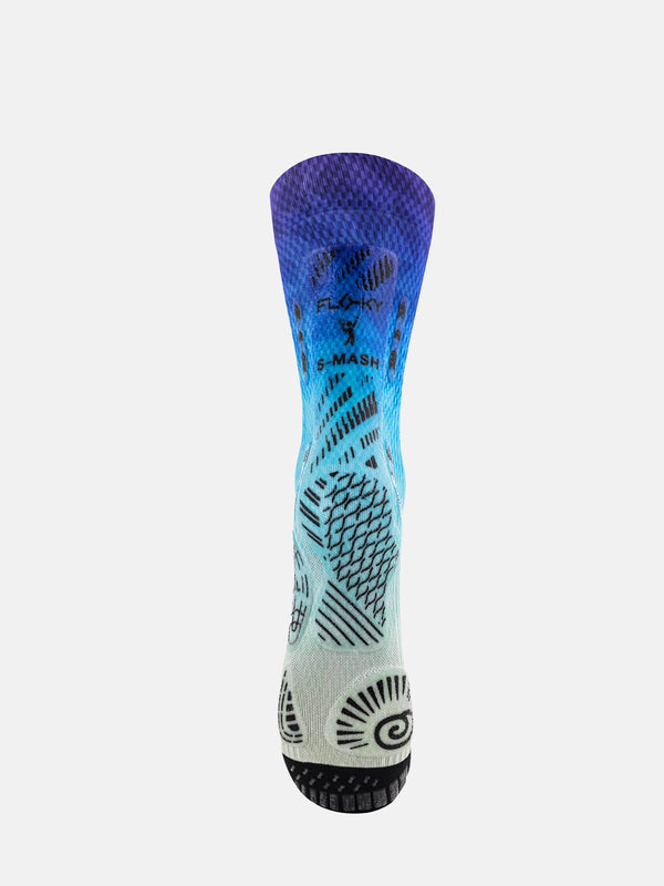 FLOKY S-MASH 3D BIOMEKANISKE STRØMPER – BALI BLÅ
