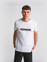 KISSPADL TENNIS TEE - HVID