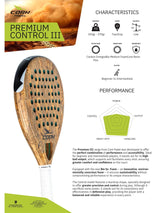 CORK PADEL - PREMIUM CONTROL III (345-360g)