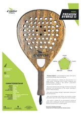 CORK PADEL - PREMIUM HYBRID II