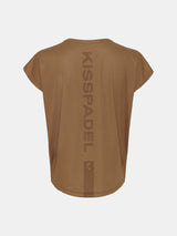 KISSPADEL BOXY TEE / KHAKI