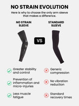FLOKY SLEEVE SORT (PAKKE MED 2 STK)